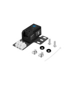 LANBERG CLOSED-LOOP THERMOSTAT 10A FOR RACK CABINETS WITH 19" EAR AND TERMINAL BLOCK BLACK