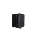 LANBERG Volně stojící skříň 19" 15U/600x600 černá (RAL9004)   (v rozloženém stavu)