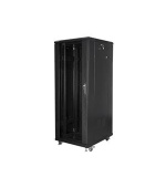LANBERG Volně stojící skříň 19" 32U/600x800 (v rozloženém stavu) černá (RAL9004)