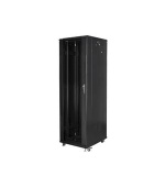 LANBERG Volně stojící skříň 19" 42U/600x800 (v rozloženém stavu) černá (RAL9004)