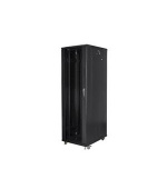 LANBERG Volně stojící skříň 19" 42U/800x800 (v rozloženém stavu) černá (RAL9004)