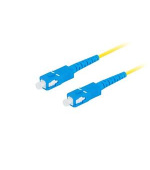 LANBERG optický patch cord SM SC/UPC-SC/UPC simplex 2m LSZH G657A1 průměr 3mm, barva žlutá
