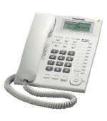 Panasonic KX-TS880FXW - jednolinkový telefon, bílý