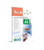 PEACH laminovací folie A4 (216x303mm) Laminating Pouch , 80mic, lesklé, 25 ks