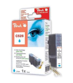 PEACH kompatibilní cartridge Canon CLI-526C, Cyan, 10 ml