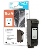 PEACH kompatibilní cartridge HP C6615D No.15, Black, 44 ml