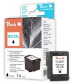 PEACH kompatibilní cartridge HP CH563E No.301XL, Black, 14 ml