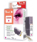 PEACH kompatibilní cartridge Canon CLI-526M, Magenta, 10 ml