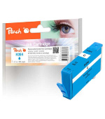 PEACH kompatibilní cartridge HP No.364, new chip, cyan, 6,2ml