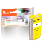 PEACH kompatibilní cartridge HP No. 72 (XL), žlutá, C9373A, 138ml