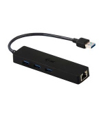 i-Tec USB3.0/LAN+HUB 3port Slim Gigabit Ethernet adaptér