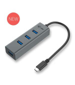 i-Tec USB-C 3.1 Metal 4-portový HUB, 4x USB 3.0