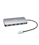 i-tec USB-C Metal Nano 3x Display Docking Station (2x DP, 1x HDMI) + Power Delivery 100 W