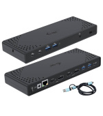 I-tec USB 3.0 / USB-C / Thunderbolt Dual Display Docking Station + PD 100W