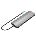 i-tec USB-C Metal Nano 2x HDMI Docking Station, PD 100W