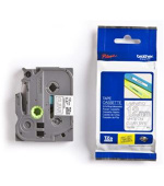 Brother - TZe-135, průsvitná / bílá (12mm, l.)