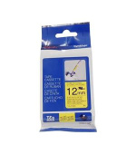 Brother - TZe-FX631,  žlutá / černá, 12 mm,  s flexibilní páskou