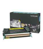 Lexmark C734, C736, X734, X736, X738 Yellow Return Programme Toner Cartridge (6K)