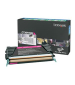 Lexmark C736, X736, X738 Magenta High Yield Return Programme Toner Cartridge (10K)