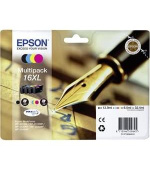 EPSON cartridge T1636  (black/cyan/magenta/yellow) multipack (pero) XL