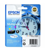 EPSON cartridge T2705 (cyan/magenta/yellow) multipack (budík)