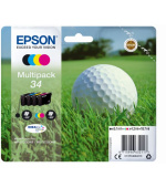 EPSON cartridge T3466 (black/cyan/magenta/yellow) multipack (golfový míček)