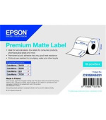 EPSON Premium Matte Label - Die-cut Roll: 102mm x 51mm, 650 labels