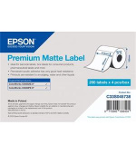 EPSON Premium Matte Label - Die Cut Roll: 210mm x 297mm, 200 labels