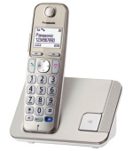 Panasonic KX-TGE210FXN, bezdrát. telefon, bílý
