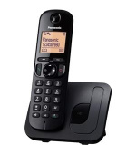 Panasonic KX-TGC210FXB, bezdrát. telefon, černý
