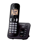 Panasonic KX-TGC220FXB, bezdrát. telefon, černý