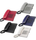 Panasonic KX-TS500FXW - jednolinkový telefon, bílý