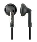 Panasonic RP-HV154E-K, drátové sluchátka, do uší, 3,5mm jack, kabel 1,2m, černá