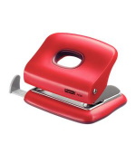 Rapid malá děrovačka FC20, 20 listů, červená