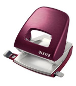 LEITZ Stolní děrovačka  NeXXt STYLE 5006, granátově červená