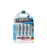Ansmann akumulátor AA NiMH 2500 mAh (4 ks) maxE