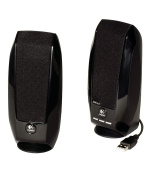 Logitech reproduktory S150 2.0, USB, 1.2W (2x0,6W) RMS, černé