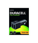 Duracell - Dual USB Auto-nabíječka pro tablet černá