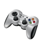 Logitech Gamepad F710, bezdrátový, stříbrný