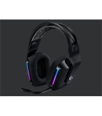 Logitech Headset G733 LightSpeed, bezdrátová RGB - černé