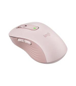 Logitech myš Signature M650 Large/optická/bezdrátová/400-2000dpi/5 tlačítek/logitech bolt/růžová
