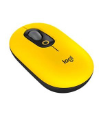 Logitech myš POP - černo-žlutá/optická/ 4 tlačítka/bezdrátová/Bluetooth/4000dpi