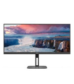AOC LCD CU34V5C 34" zakřivený VA/3440x1440@100Hz/1ms/300cd/HDMI/DP/4xUSB/USB-C/Repro/HAS/VESA