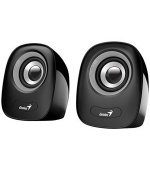 Genius repro SP-Q160, přenosné repro,  2.0, 6W, USB napájení, 3,5mm jack, černo-šedé
