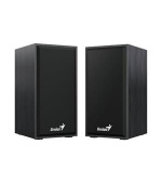 GENIUS repro SP-HF180, 2.0, 6W, USB napájení, 3,5mm jack, dřevěné, černé