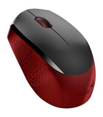 Genius NX-8000S , Myš, bezdrátová, optická, 1600dpi, 3 tlačítka, USB,tichá, černo-červená