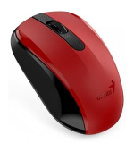 Genius NX-8008S, Myš, bezdrátová, optická, 1200dpi, 3 tlačítka, USB, červeno-černá