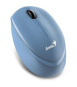 Genius NX-7009 Myš, bezdrátová, optická, 1200DPI, 3 tlačítka, Blue-Eye senzor, USB, modrá