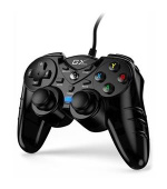 Genius GX Gaming GX-17UV, Gamepad, drátový, vibrační, pro PC a PS3, USB, černý
