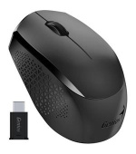 Genius NX-8000S Type-C, myš, bezdrátová, optická, 1200DPI, 3 tlačítka, USB-C, černá